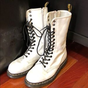White Dr. Martens